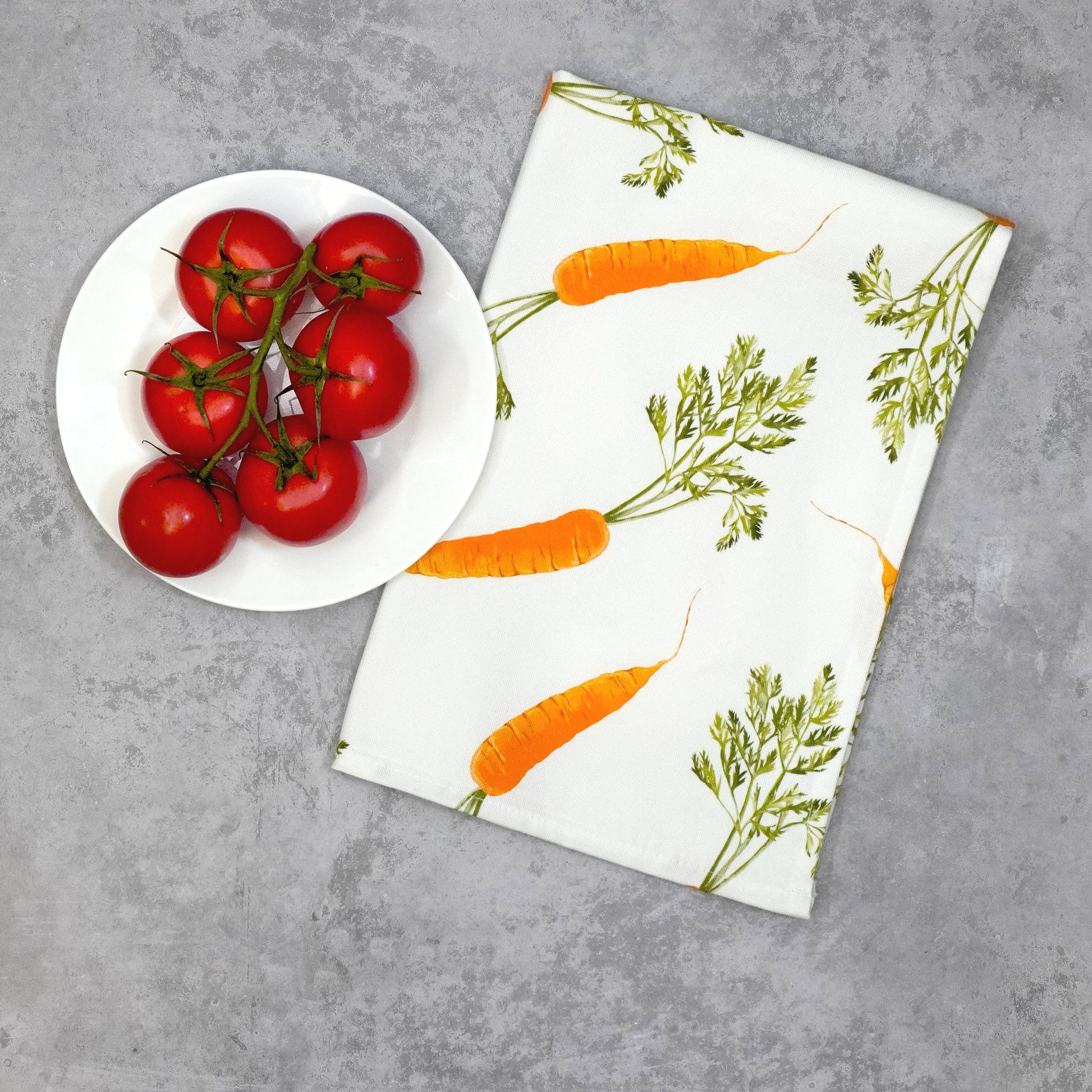 Carrot Tea Towel