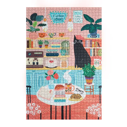 Cat Cafe 1000 Piece Puzzle