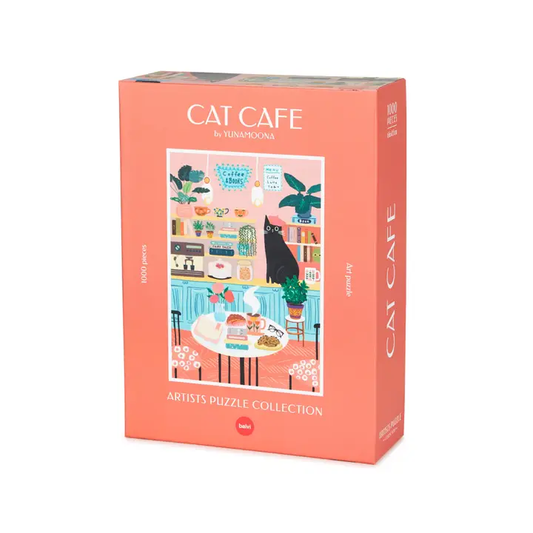 Cat Cafe 1000 Piece Puzzle