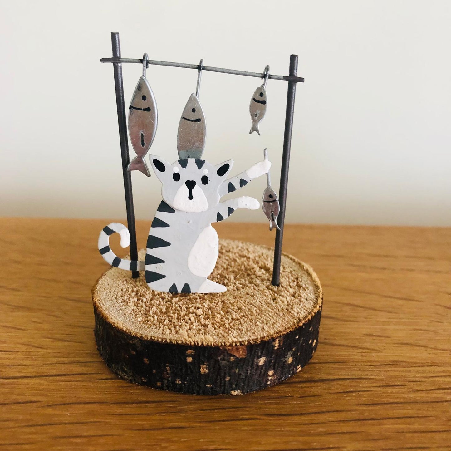 Cats Fish Mongers on Plinths