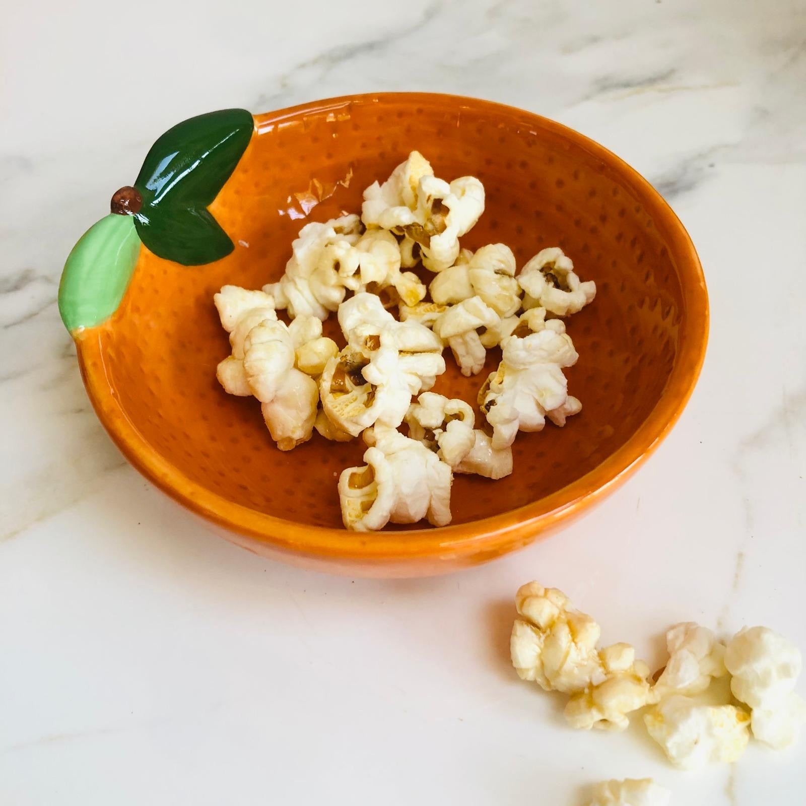 Ceramic Orange Storage Bowl - ad&i