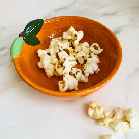 Ceramic Orange Storage Bowl - ad&i