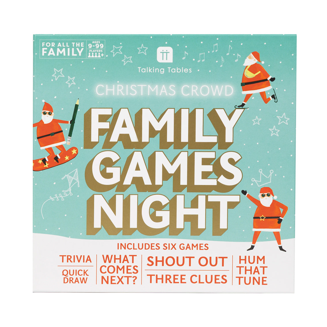 Christmas Family Games Night - 6 Games - ad&i
