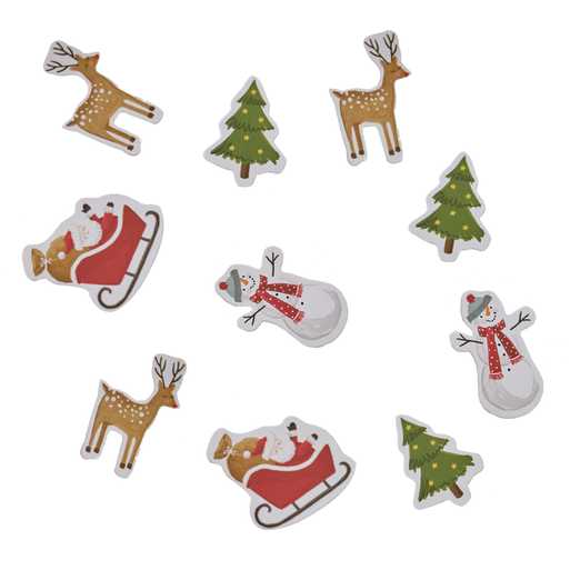 Christmas Paper Table Confetti - ad&i