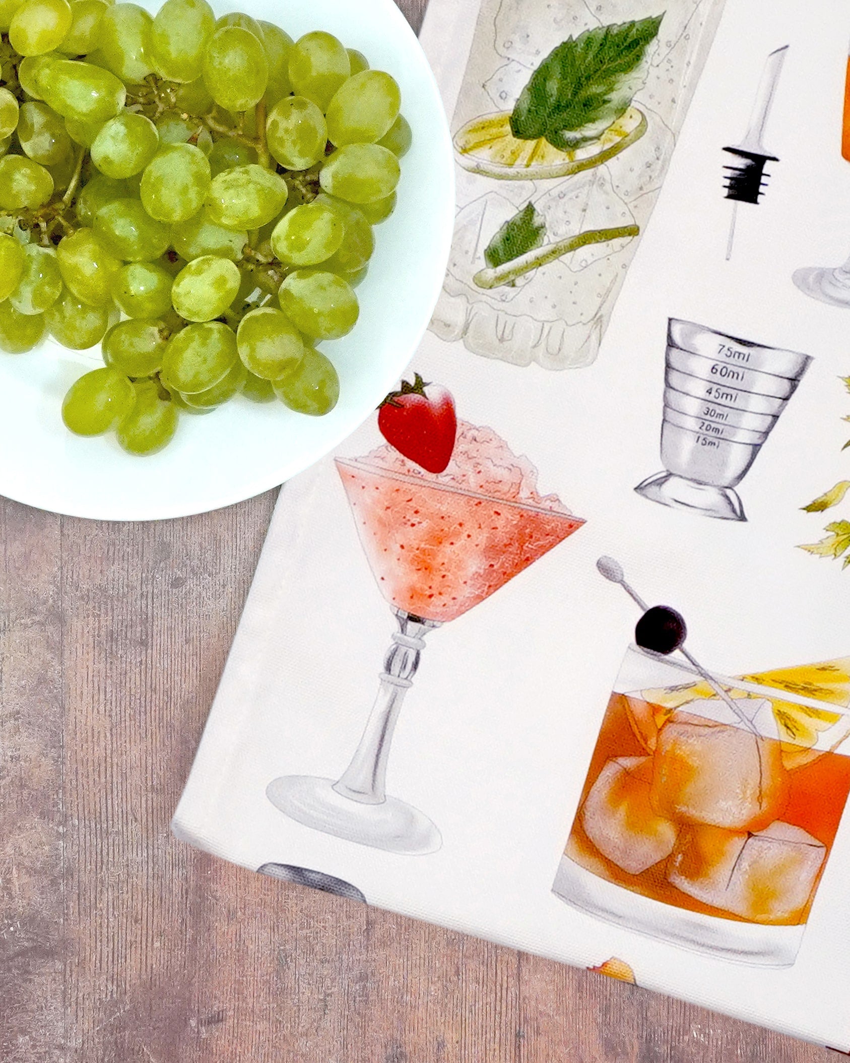 Cocktail Tea Towel - ad&i