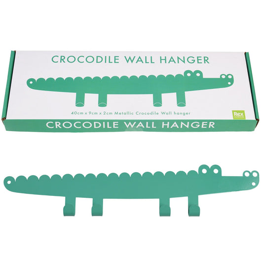 Crocodile Metal Wall Hanger - ad&i