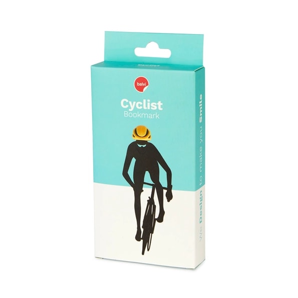 Cyclist Bookmark - ad&i