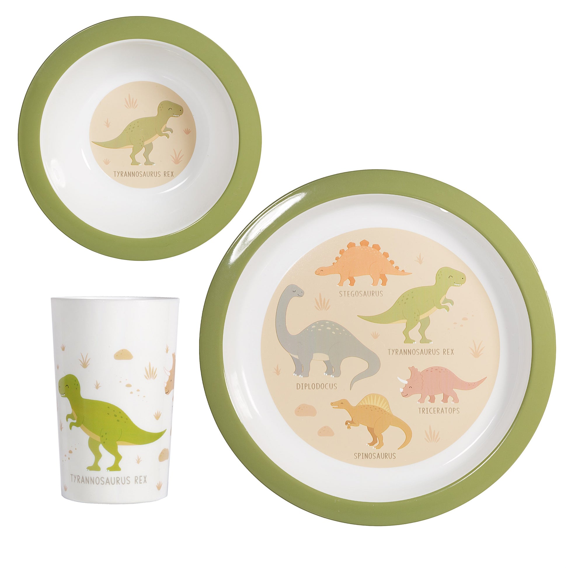 Desert Dino Kids Tableware Set - ad&i
