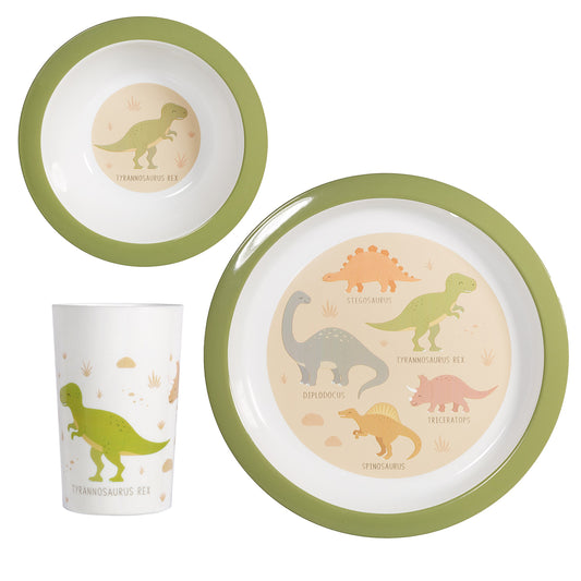 Desert Dino Kids Tableware Set - ad&i