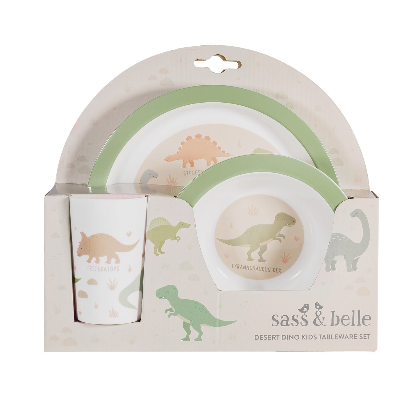 Desert Dino Kids Tableware Set - ad&i