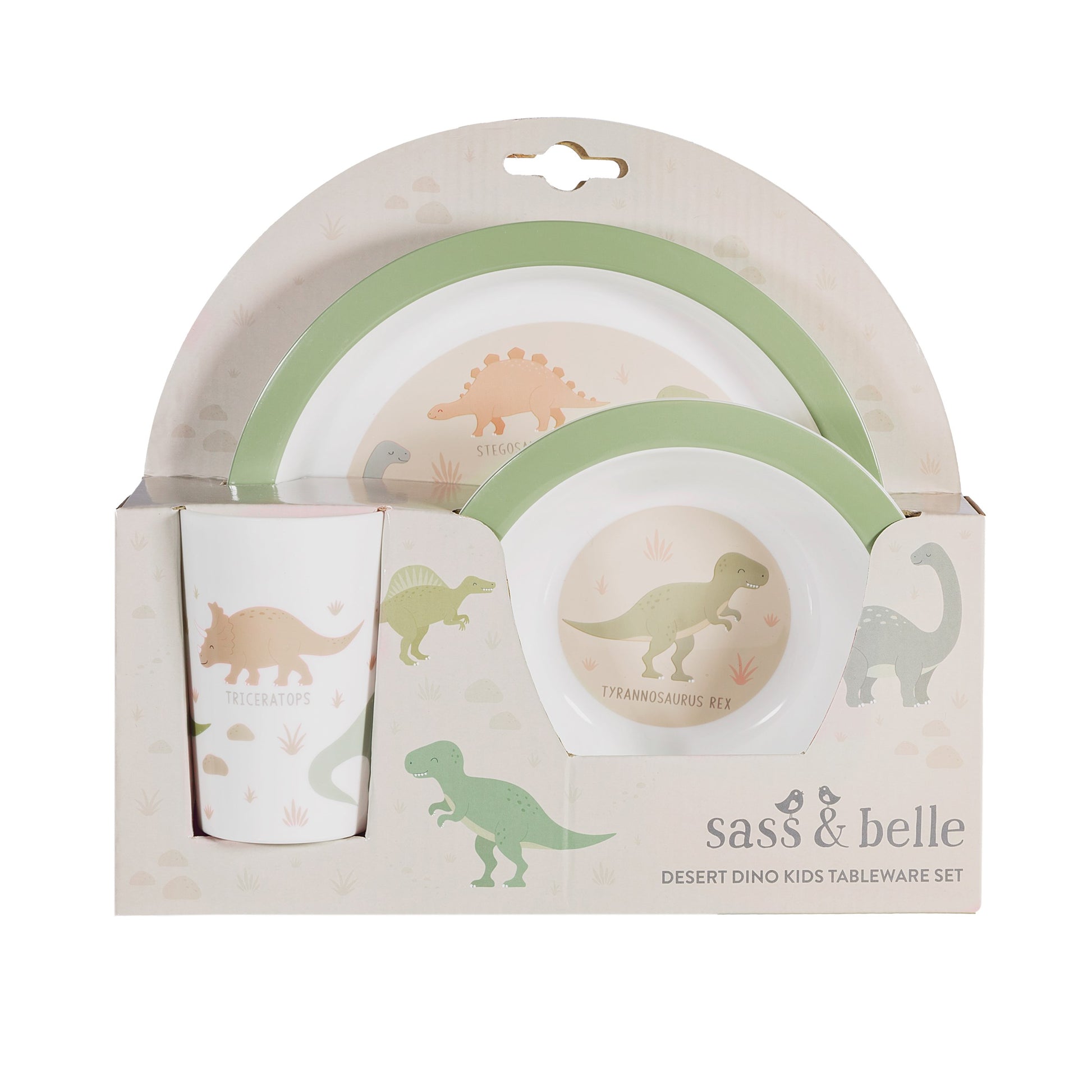Desert Dino Kids Tableware Set - ad&i