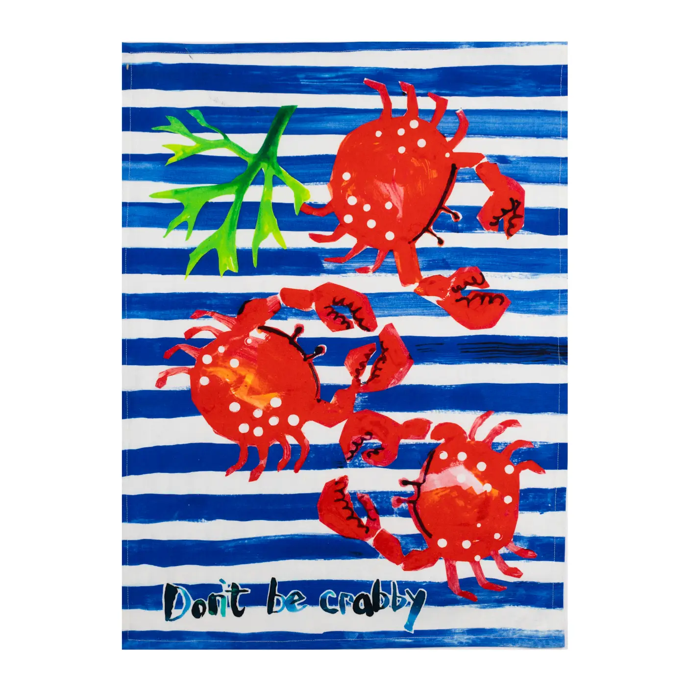 Don't be Crabby Tea Towel