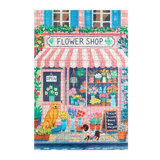 Flower Shop 1000 Piece Puzzle