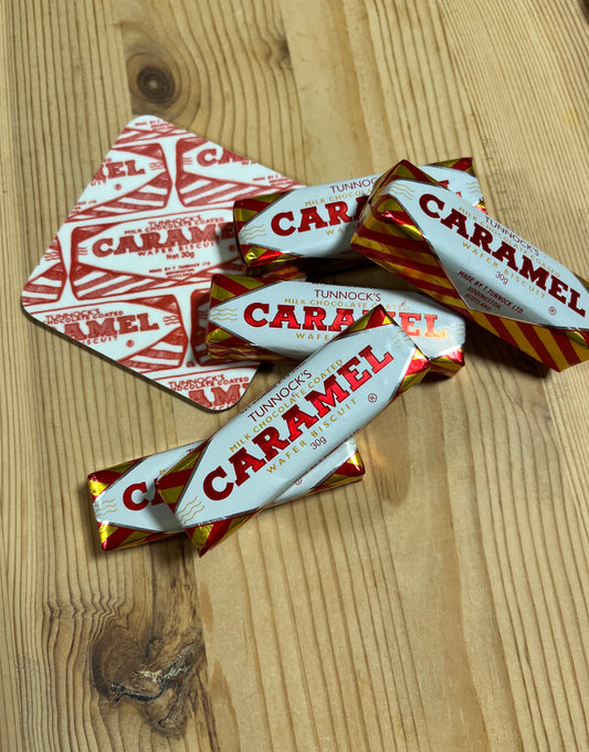 Tunnock's Caramel Wafer Repeat Coaster