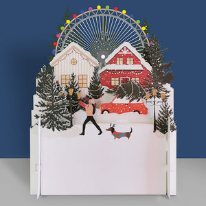 Getting Christmas Ready 3D Pop Up Christmas Card - ad&i