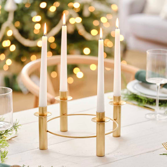 Gold Candle Centrepiece - ad&i