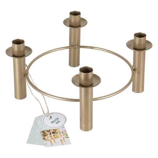 Gold Candle Centrepiece - ad&i
