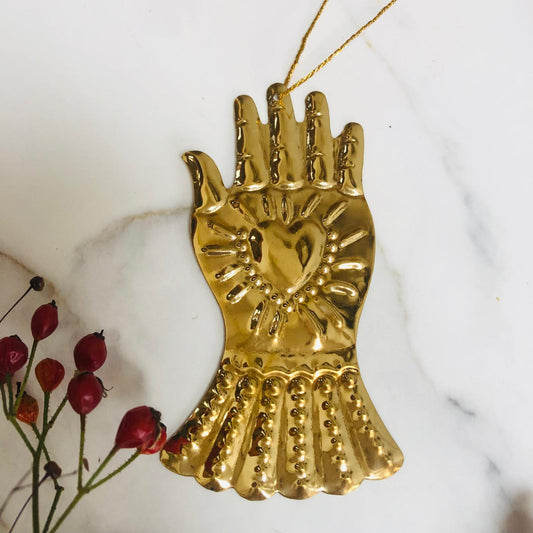 Gold Hand Milagro Decoration - ad&i