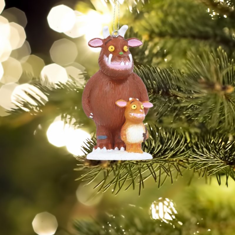 Gruffalo and Gruffalo’s Child Christmas Tree Decoration - ad&i