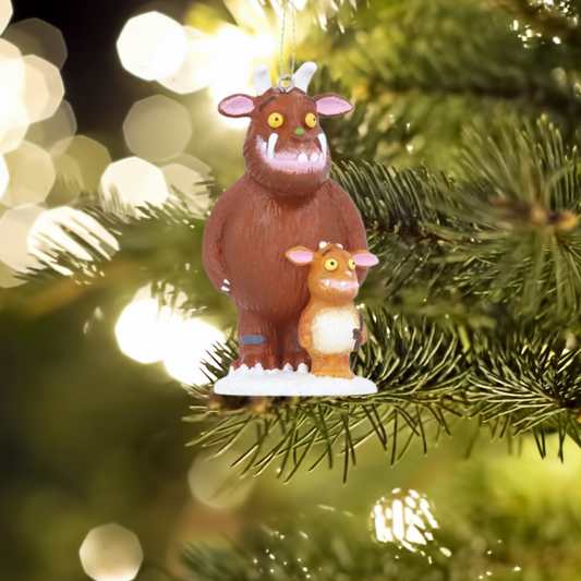 Gruffalo and Gruffalo’s Child Christmas Tree Decoration - ad&i