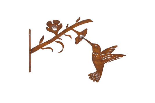 Rusty Hummingbird on Bracket - ad&i