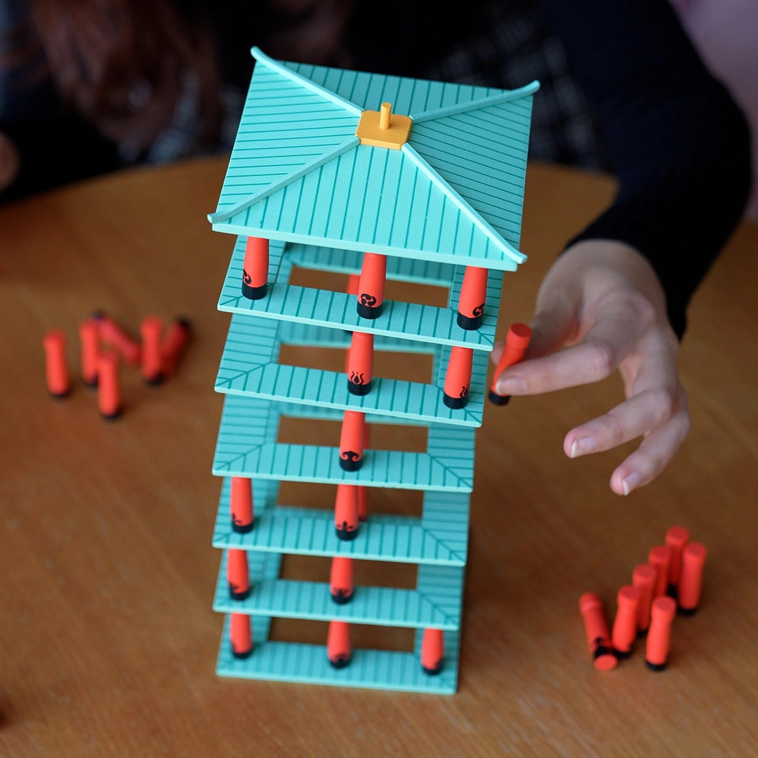 Jinja Japanese-Inspired Tower Stacking Game