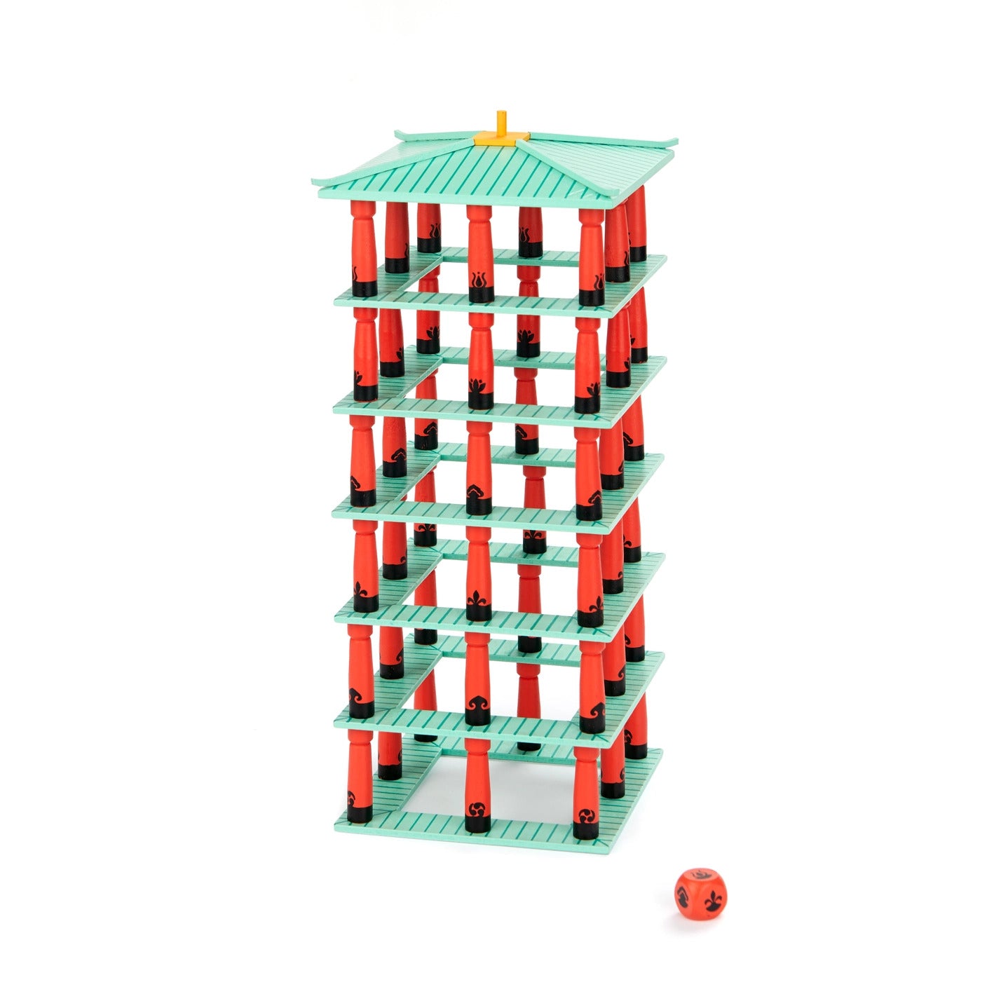 Jinja Japanese-Inspired Tower Stacking Game