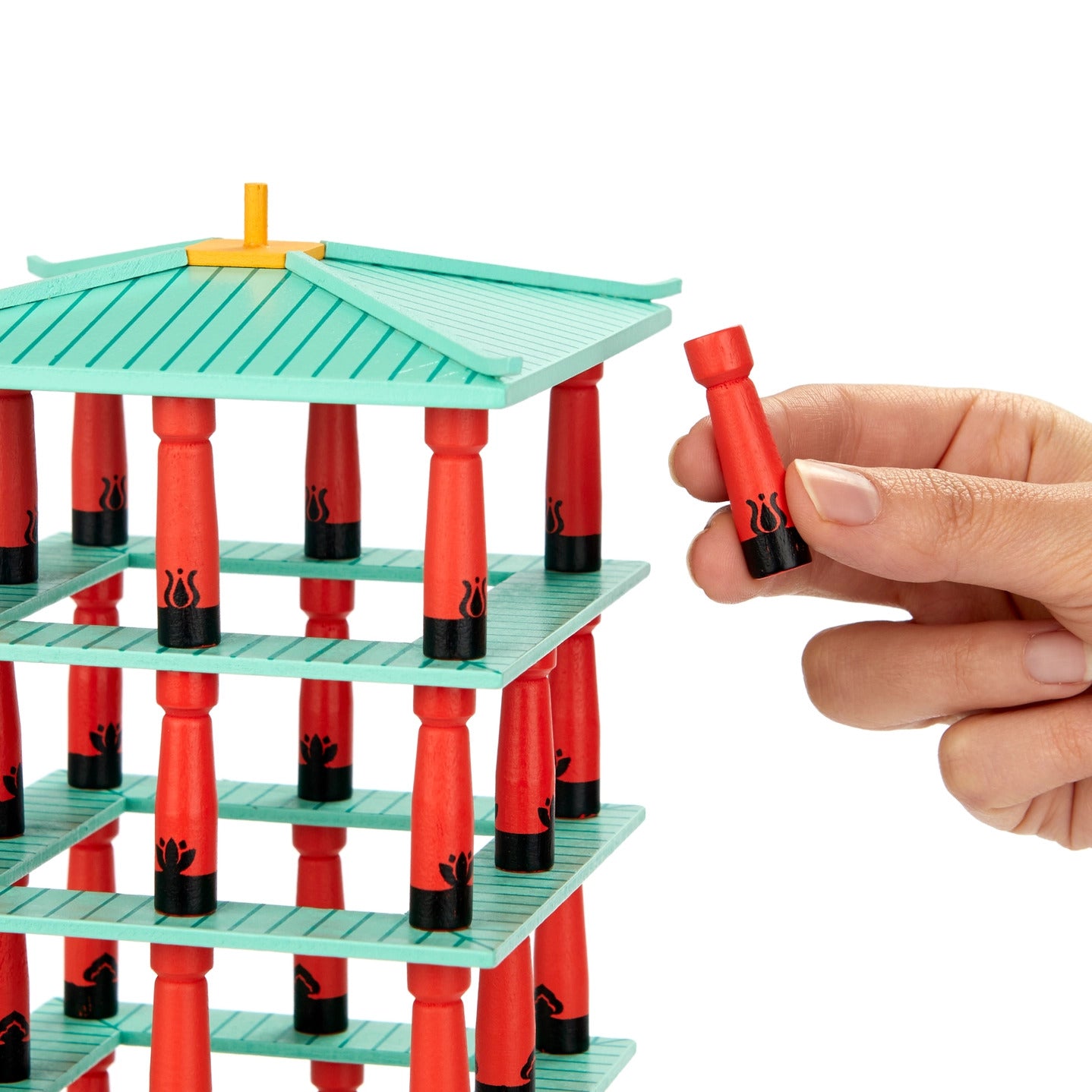 Jinja Japanese-Inspired Tower Stacking Game