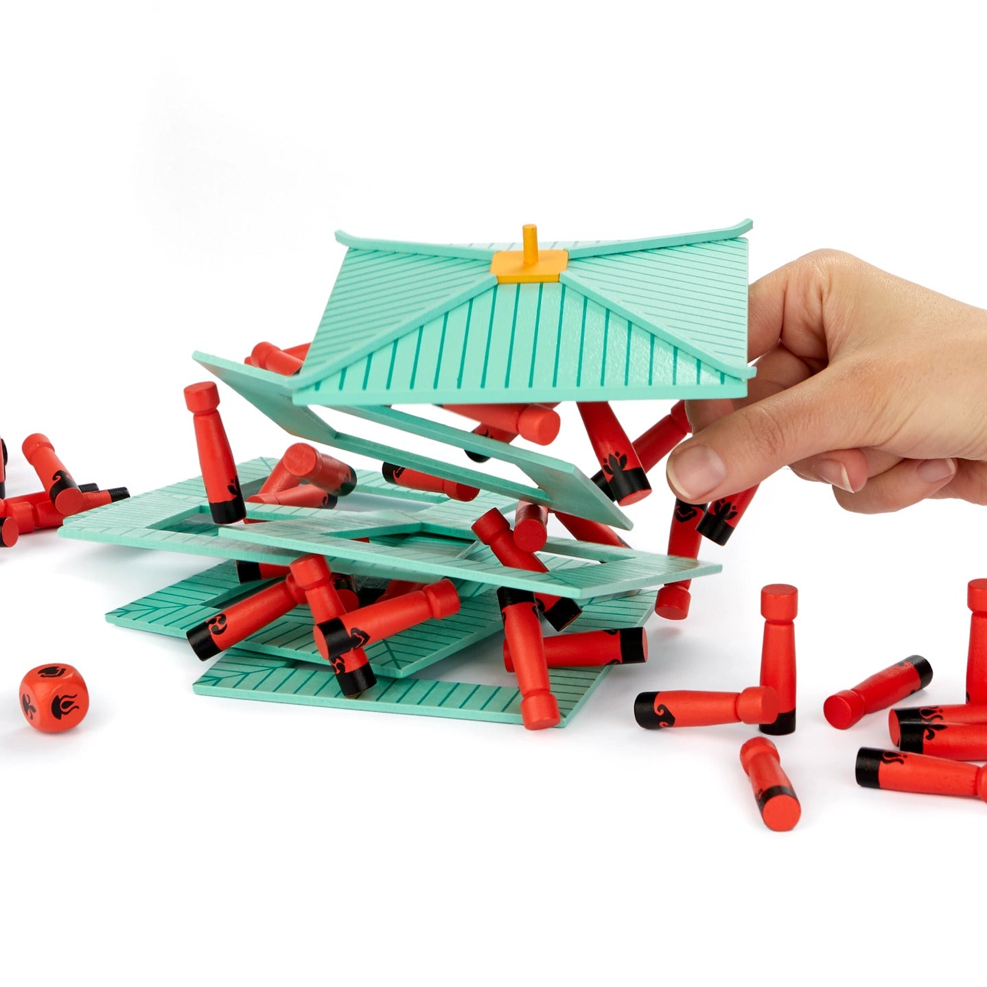 Jinja Japanese-Inspired Tower Stacking Game