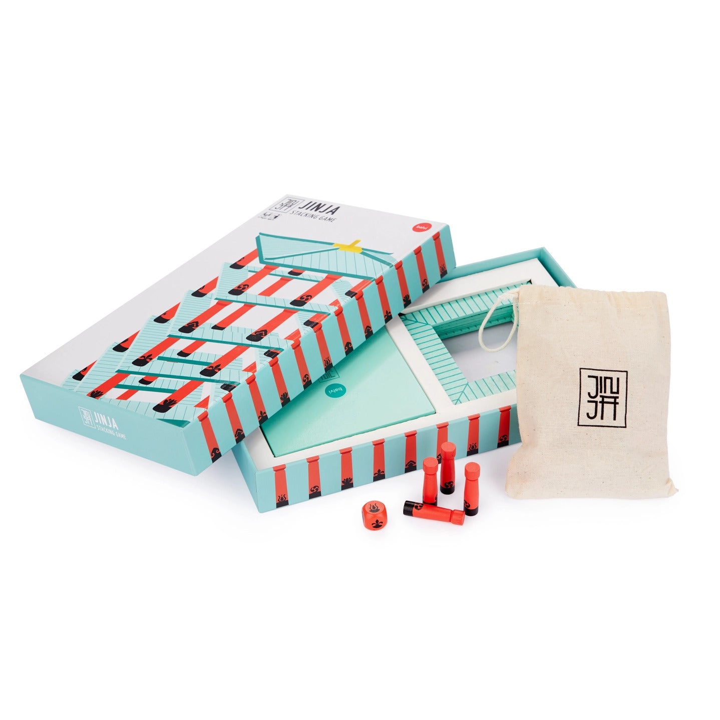 Jinja Japanese-Inspired Tower Stacking Game
