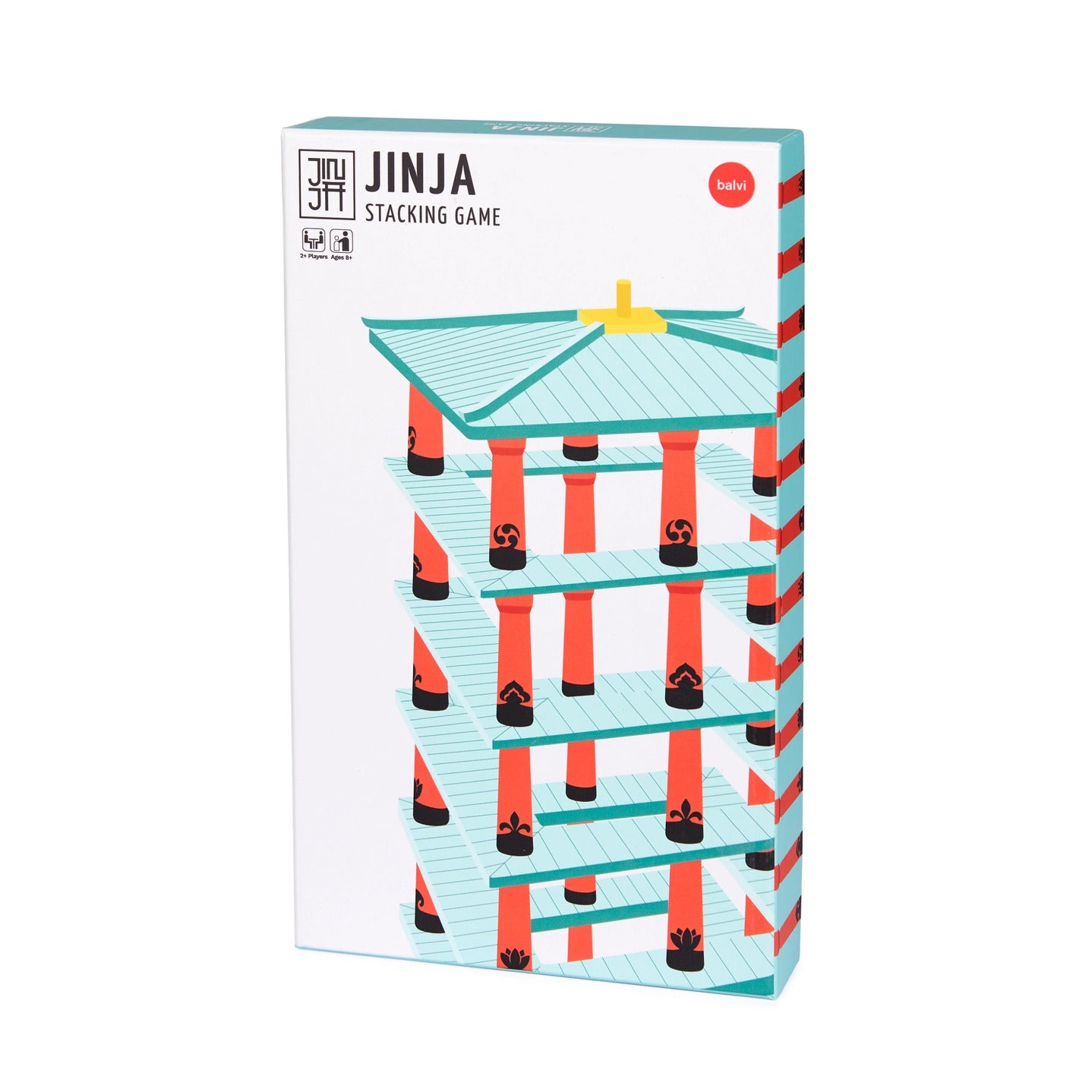 Jinja Japanese-Inspired Tower Stacking Game
