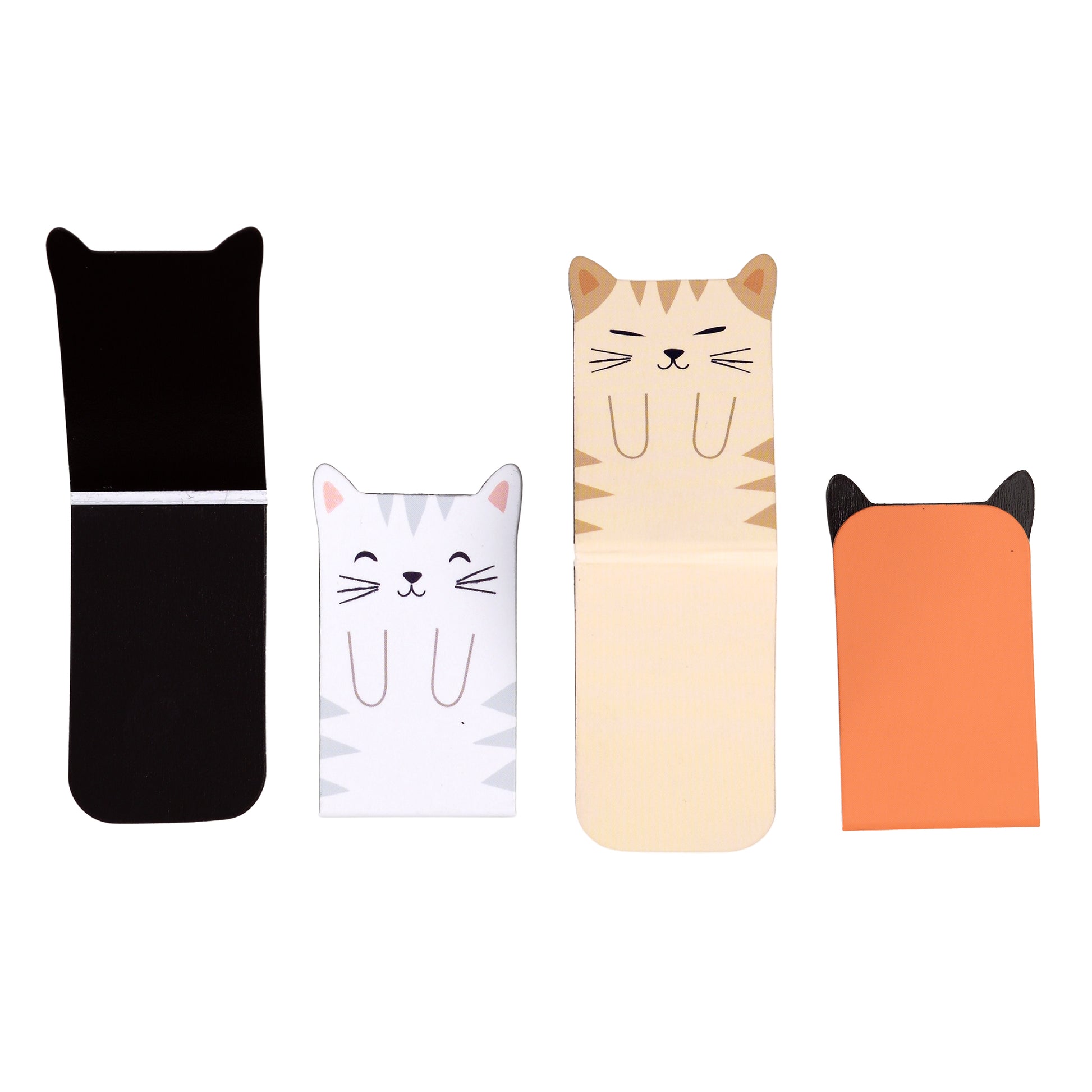 Magnetic Cat Bookmarks (set of 4) - ad&i