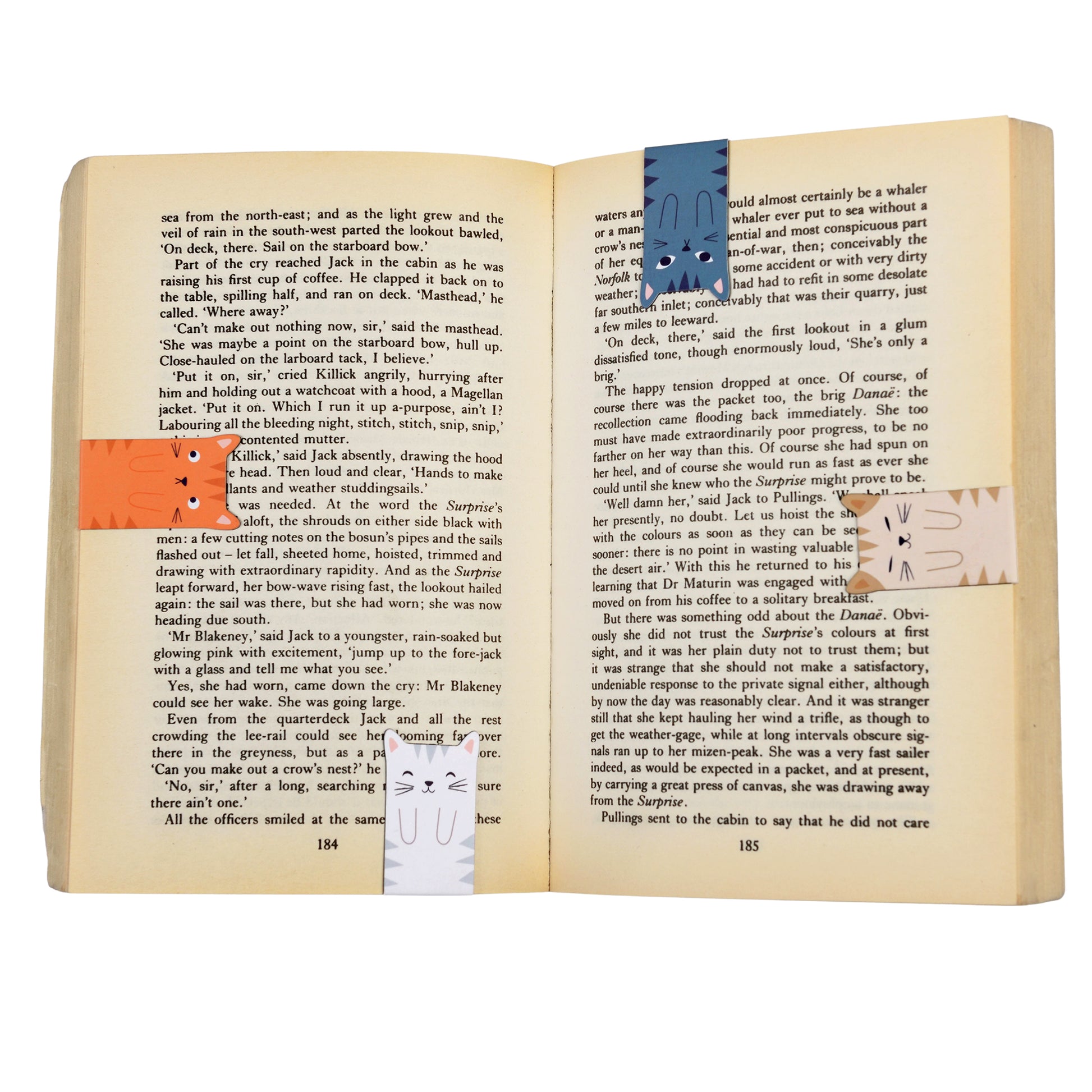 Magnetic Cat Bookmarks (set of 4) - ad&i