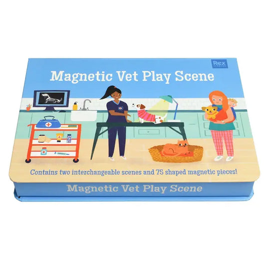 Magnetic Vet Play Scene Set