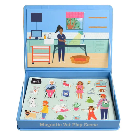 Magnetic Vet Play Scene Set