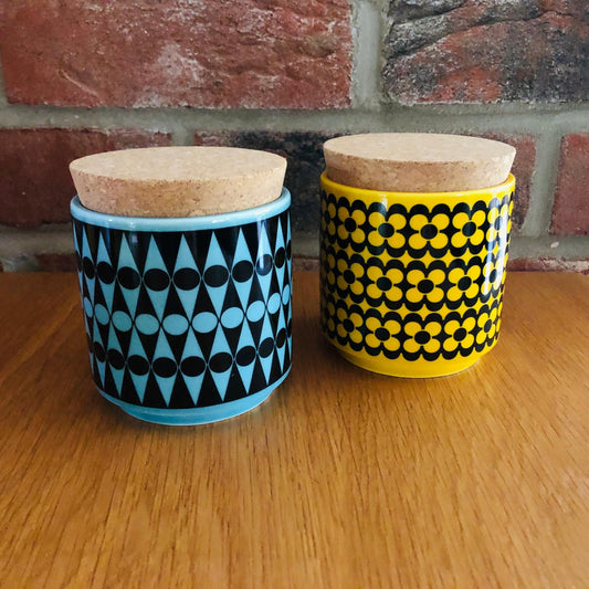 Magpie x Hornsea Backgammon Teal Mini Pot - ad&i