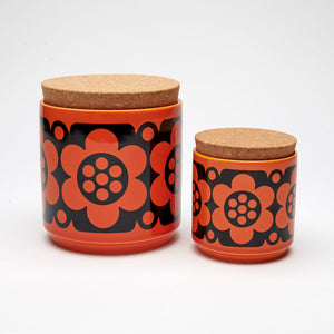 Magpie x Hornsea Geo Flower Orange Mini Pot - ad&i