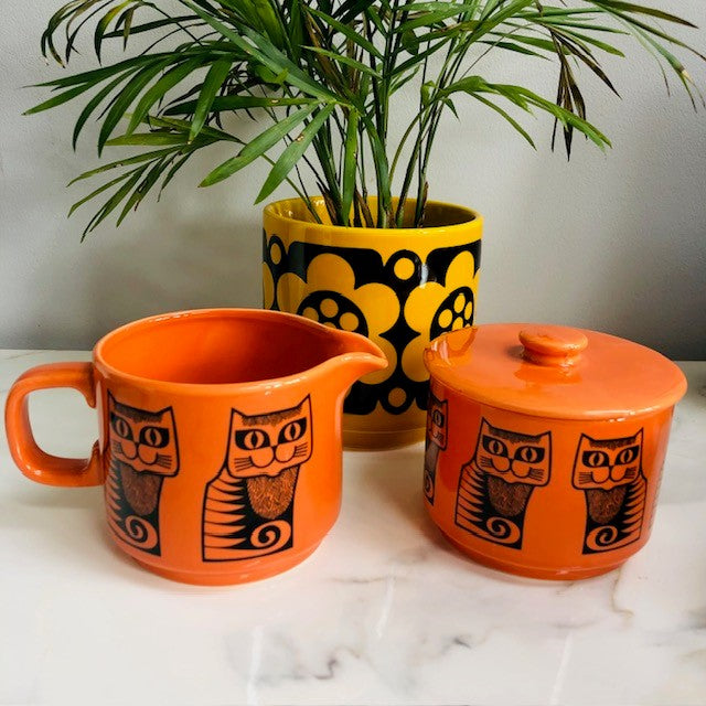 Magpie x Hornsea Jug Cat Orange - ad&i