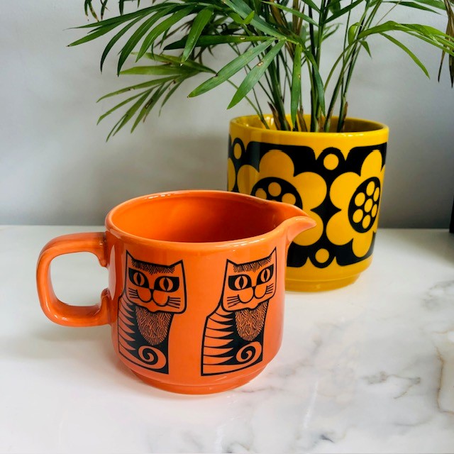 Magpie x Hornsea Jug Cat Orange - ad&i