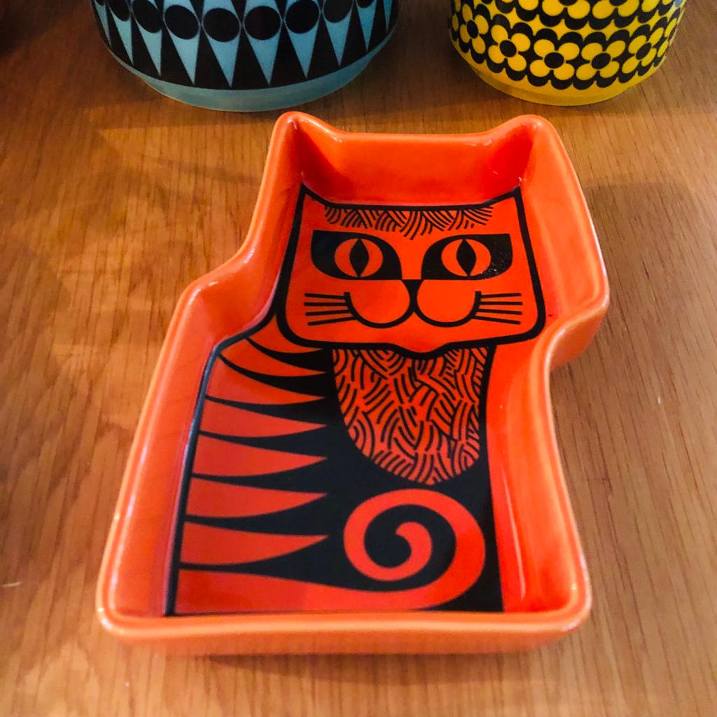 Magpie x Hornsea Orange Cat Trinket Dish - ad&i