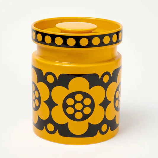 Magpie x Hornsea Yellow Geo Flower Jumbo Jar - ad&i