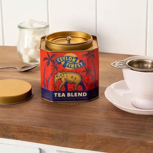 Metal Tea Caddy - Ceylon Fines - ad&i