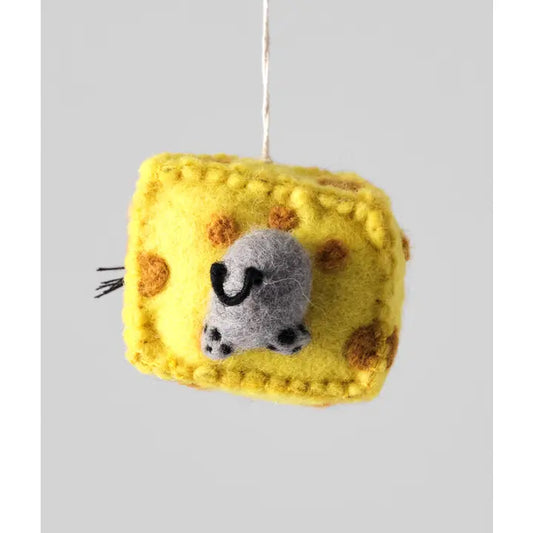 Mouse Felt Hanging Ornament