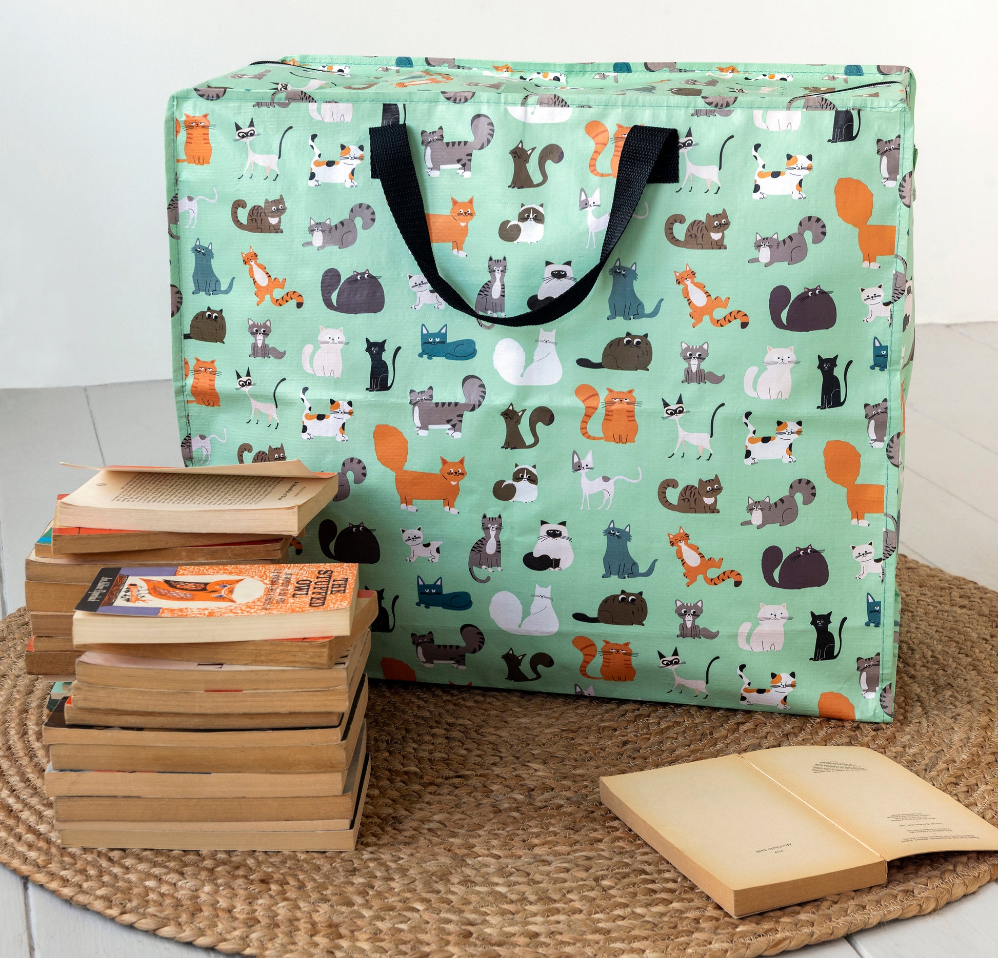 Nine Lives Jumbo Storage Bag - ad&i