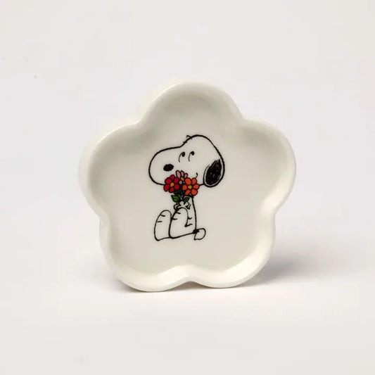 Peanuts Flower Shaped Trinket Dish - Love is in Bloom