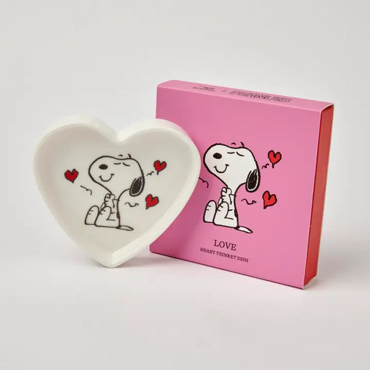 Peanuts Heart Shaped Trinket Dish - Love