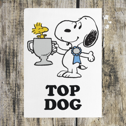 Peanuts Top Dog Tea Towel - ad&i