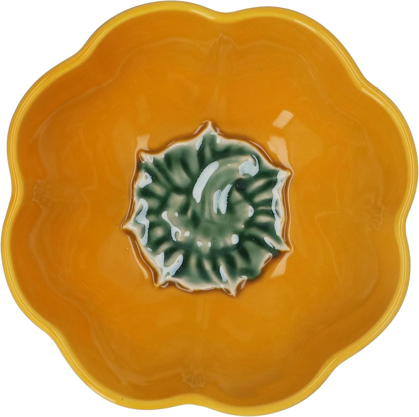 Pepper Shaped Stoneware Serving Bowl