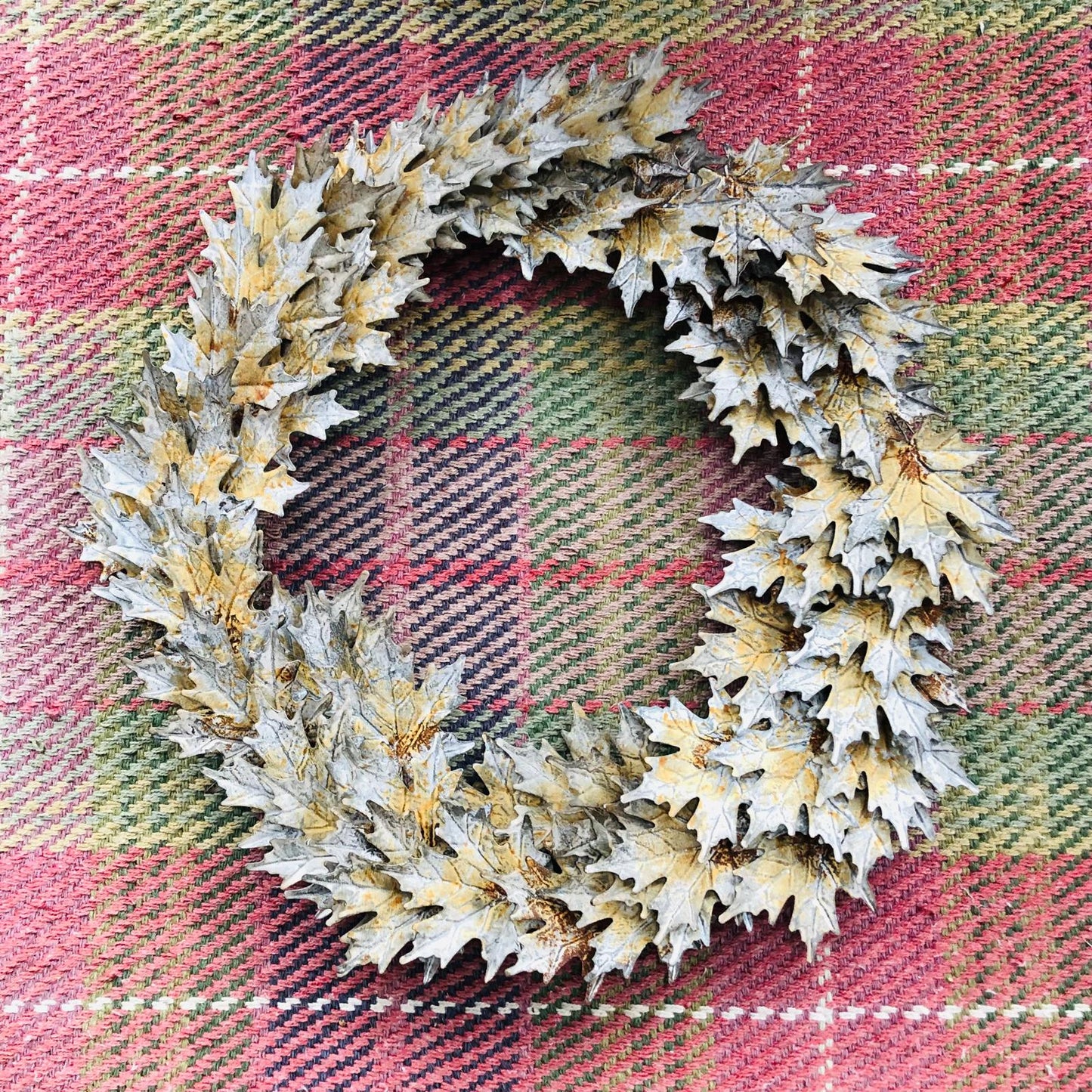 Rusty Maple Leaf Wreath - ad&i