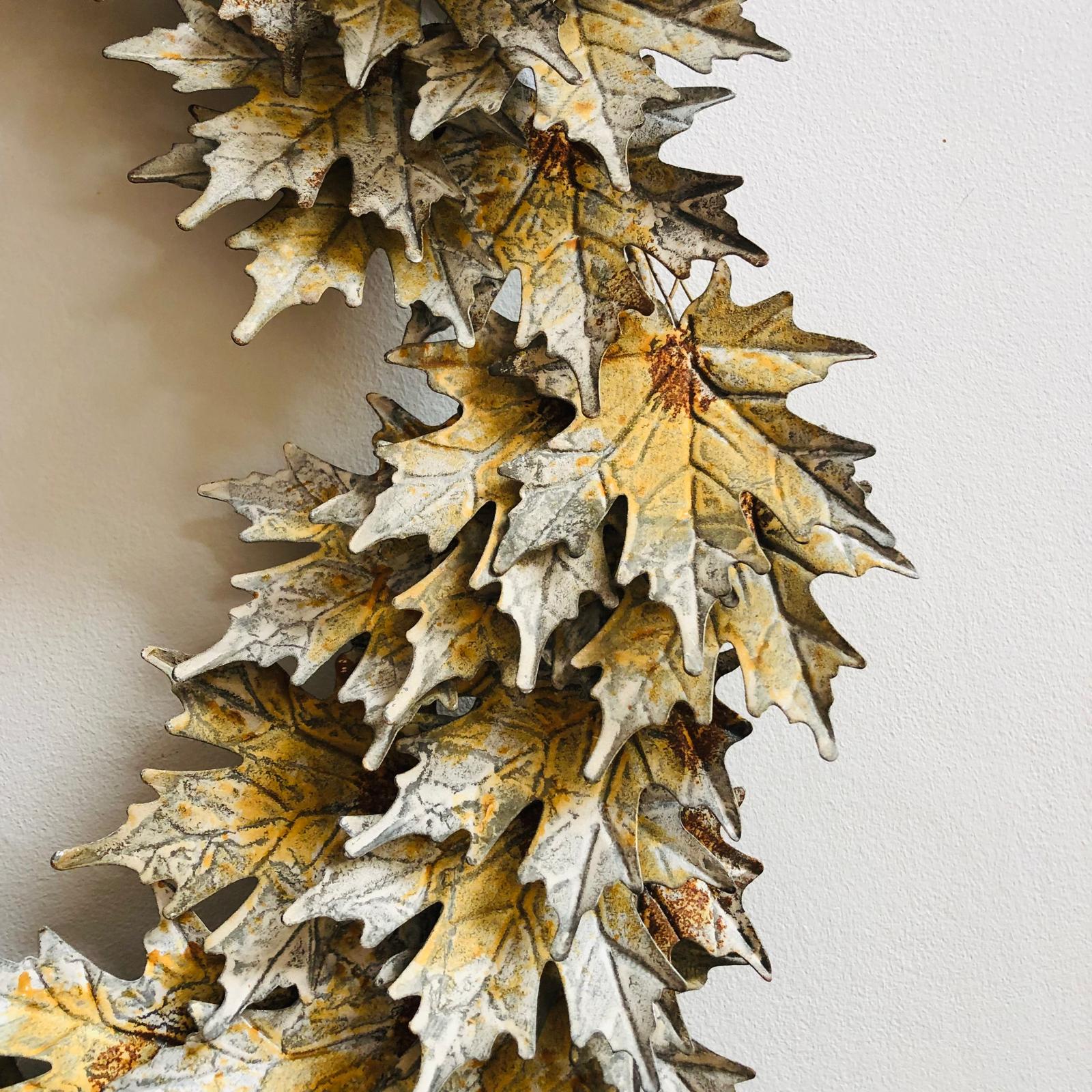Rusty Maple Leaf Wreath - ad&i